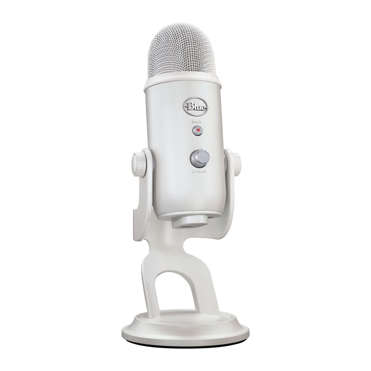 Blå - Mic Yeti Aurora Collection USB-mikrofon Vit dimma