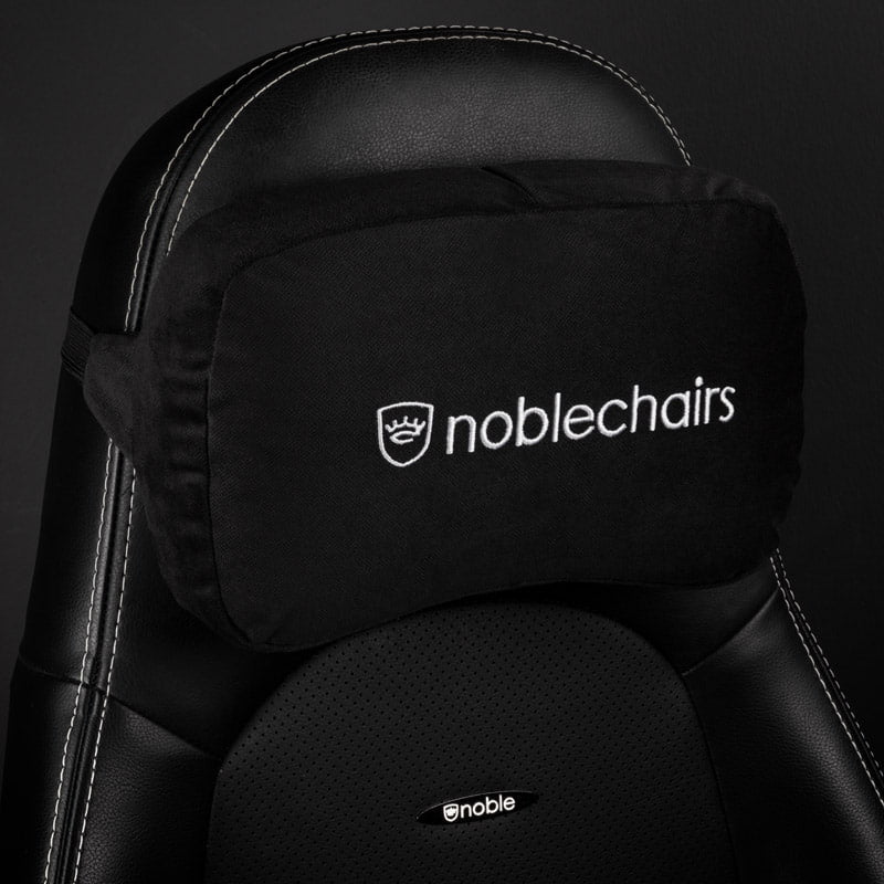 noblechairs Memory Foam Pillow Set Black noblechairs