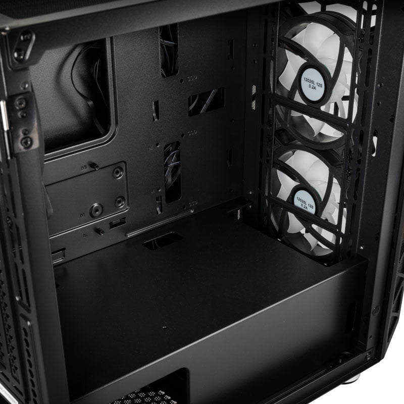 Kolink Citadel Glass SE ARGB Micro-ATX Case - Black Kolink