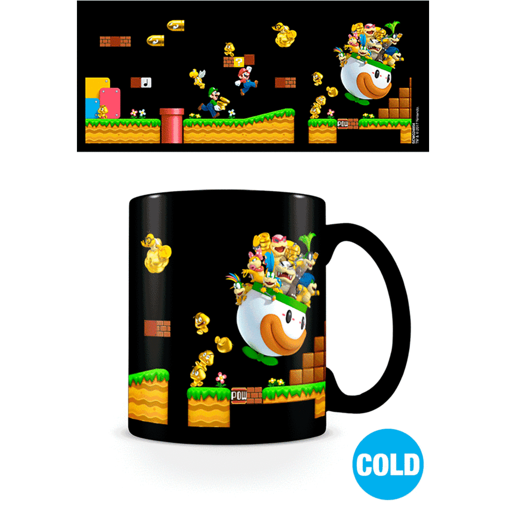 Super Mario - Gold Coin Rush - Varmeændrende Kop