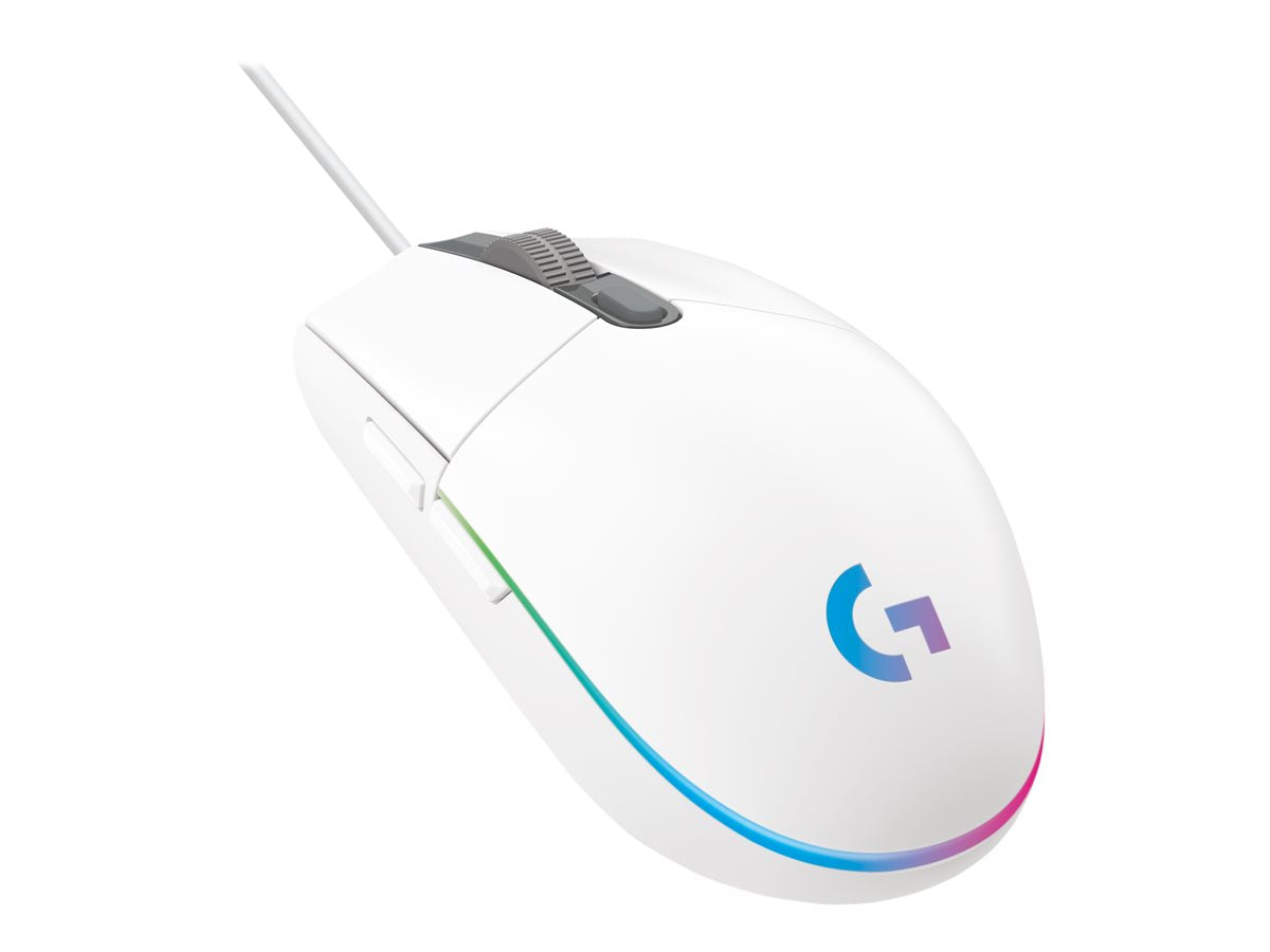 Logitech - G203 LIGHTSYNC Gamingmus Vit