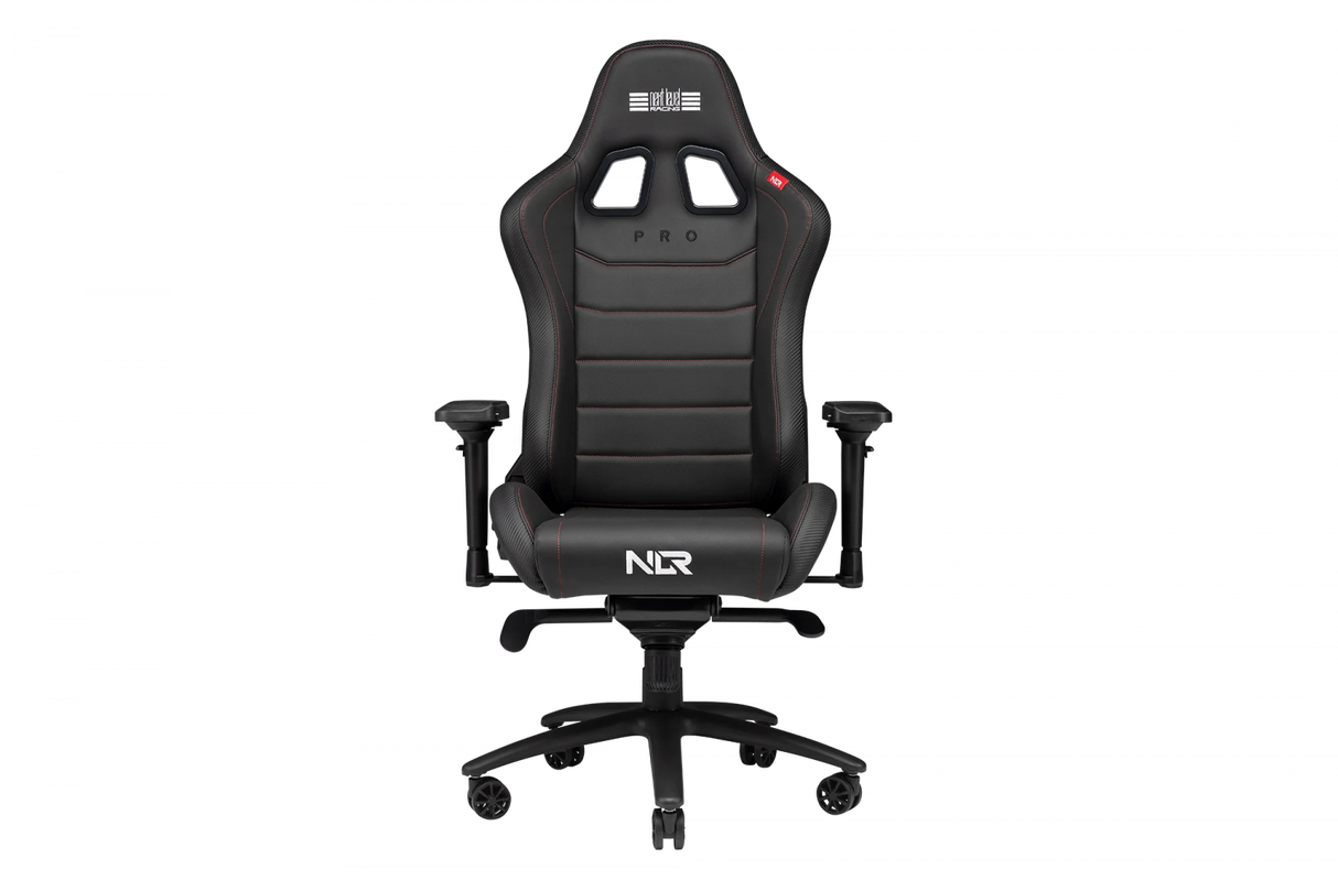 Next Level Racing - Pro Gaming Chair - Svart Läderutgåva