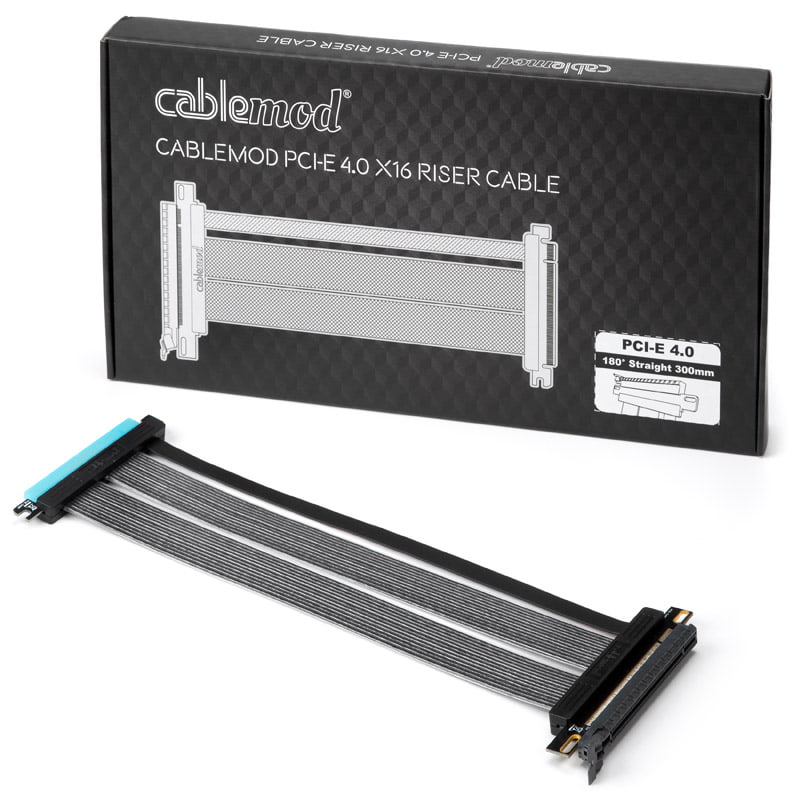 Cablemod PCIe 4.0 Riser Cable - 30cm