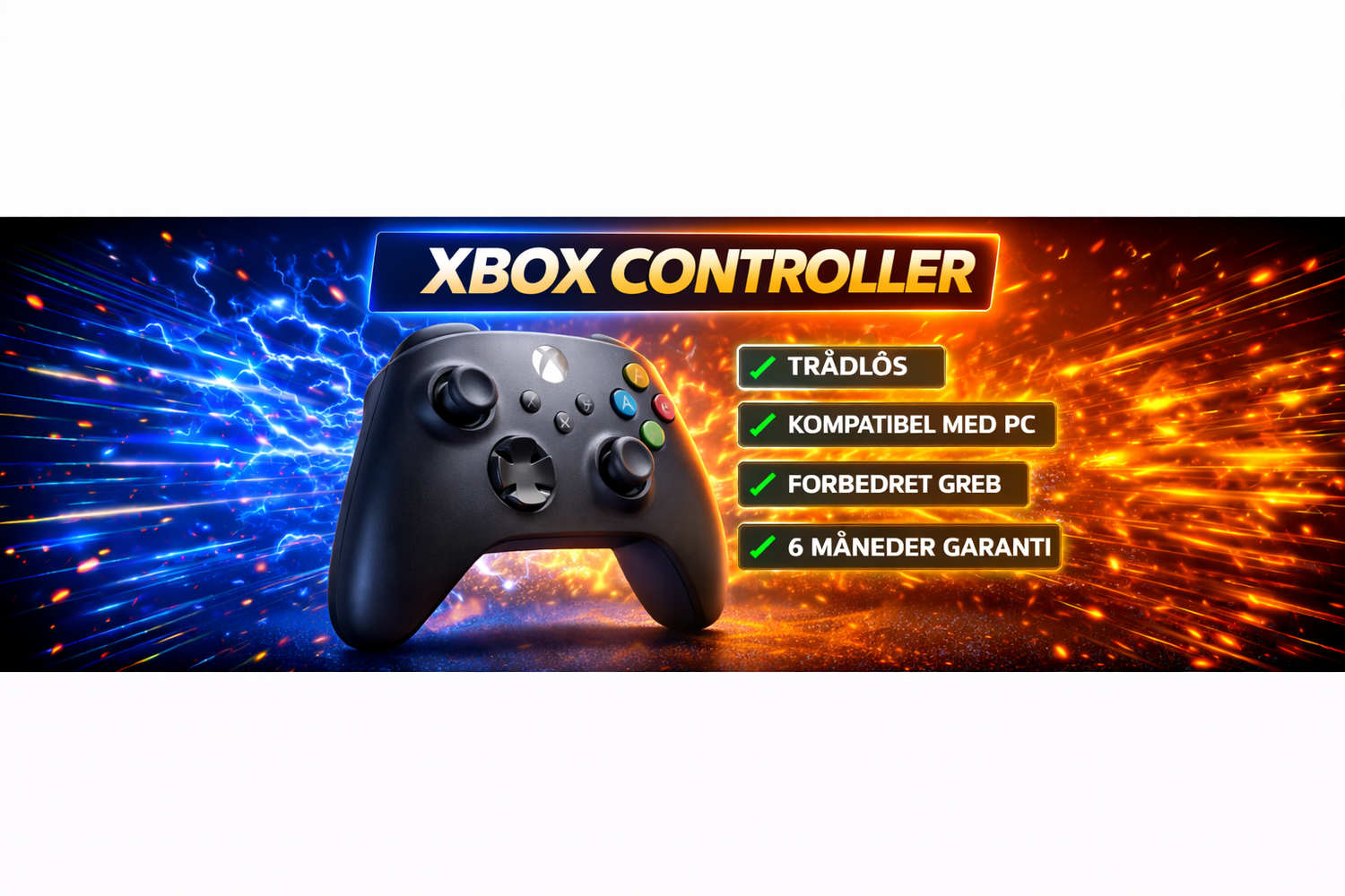 Xbox controller hos Geekd