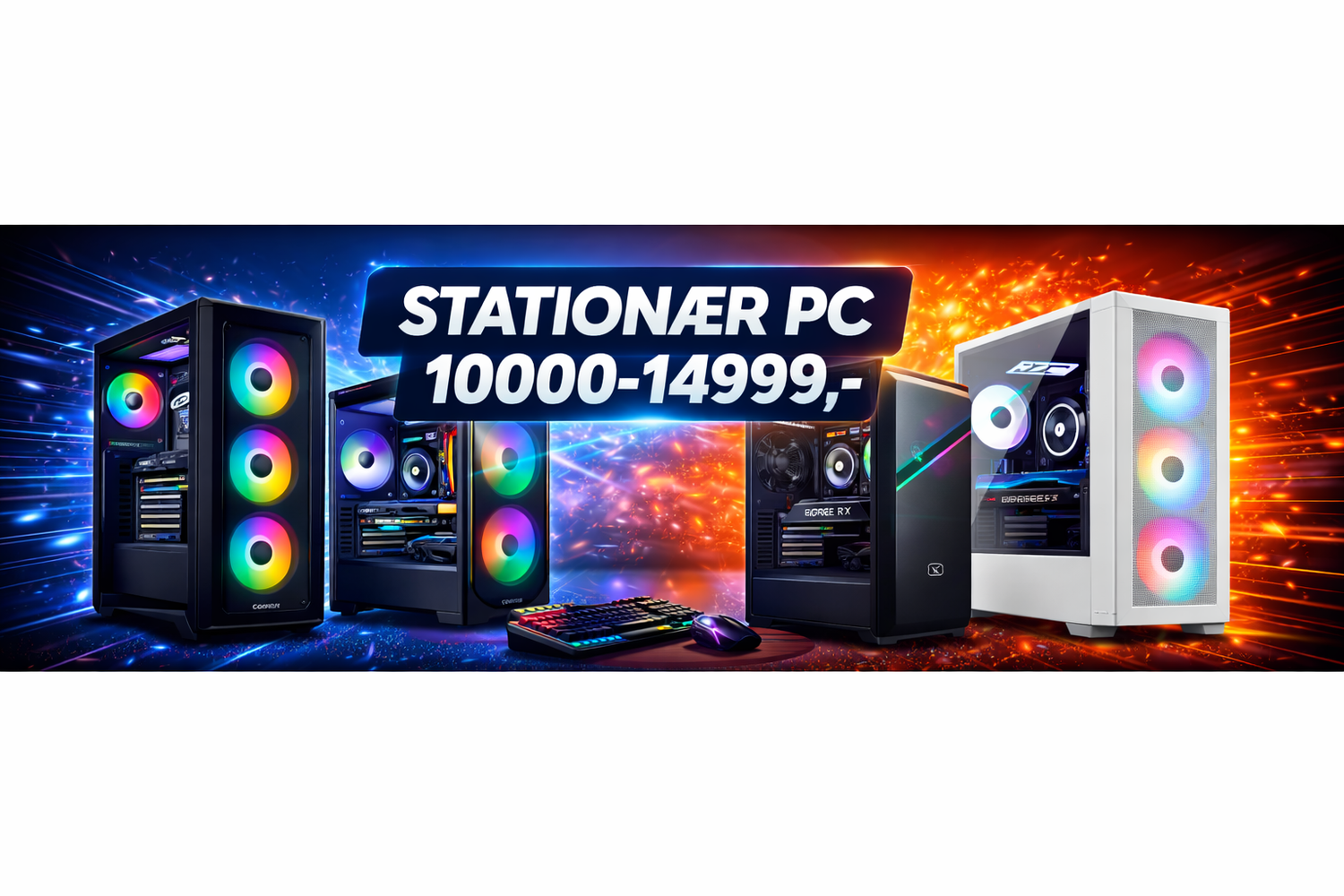 Stationær PC 10000-14999,-