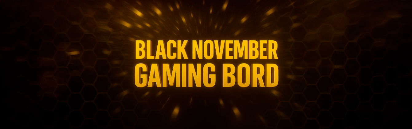 black november gaming borde tilbud hos geekd 2025