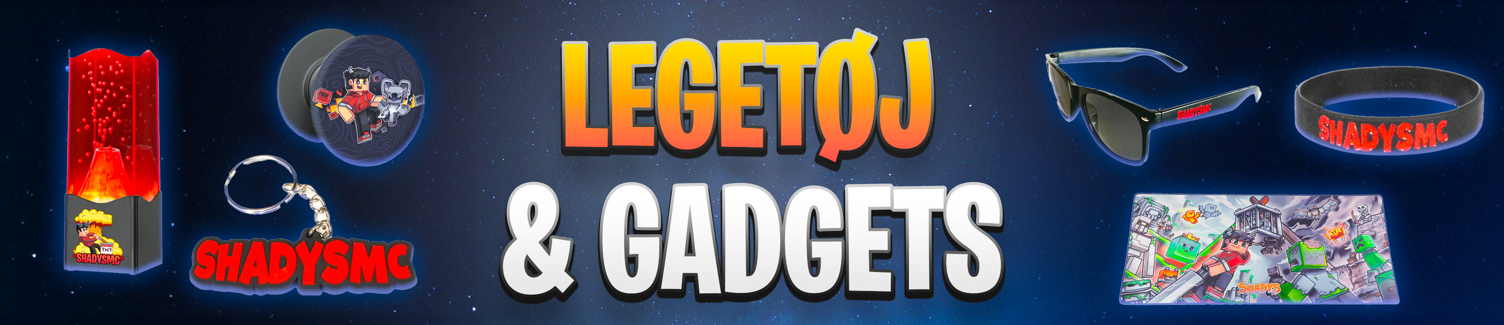 Shadys Legetøj & Gadgets hos Geekd