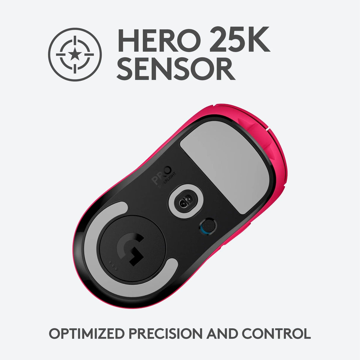 Logitech - PRO X Superlight Pink Spelmus