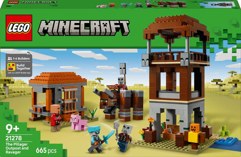 LEGO - Minecraft - The Pillager Outpost and Ravager (21278) LEGO