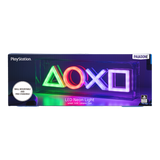 Playstation Symboler LED Neonljus 15 X 30 Cm