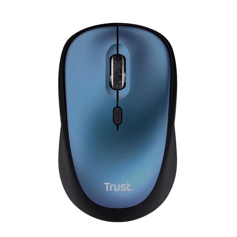 TRUST YVI+ TRÅDLÖS MUS ECO BLUE