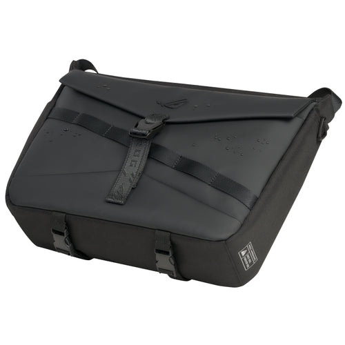 ASUS ROG Archer Messenger 14 BC2400 – vanddråber på fronten og spænder på undersiden