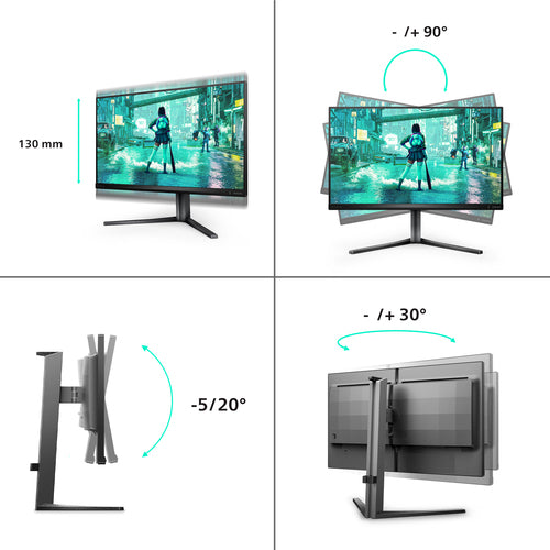 Philips 62,2cm (24,5") 25M2N3200U 16:9 2xHDMI+DP