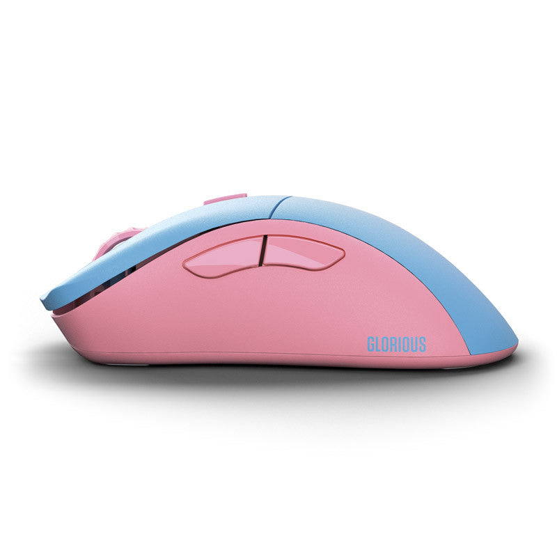 Glorious Model D PRO - Trådlös - Skyline (Rosa/Blå) - Forge - Limited Edition