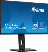 Iiyama ProLite XUB2793QS-B1 27 2560 X 1440 (2K) HDMI DisplayPort 75Hz Pivot Monitor