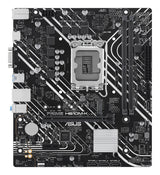 ASUS PRIME H610M-K – bundkort set ovenfra