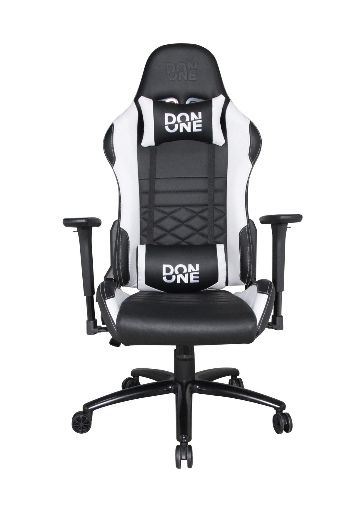 DON ONE -GC300 Gaming Stol - Svart/Vit PS5 Färger - PU Läder - Upp Till 120 KG