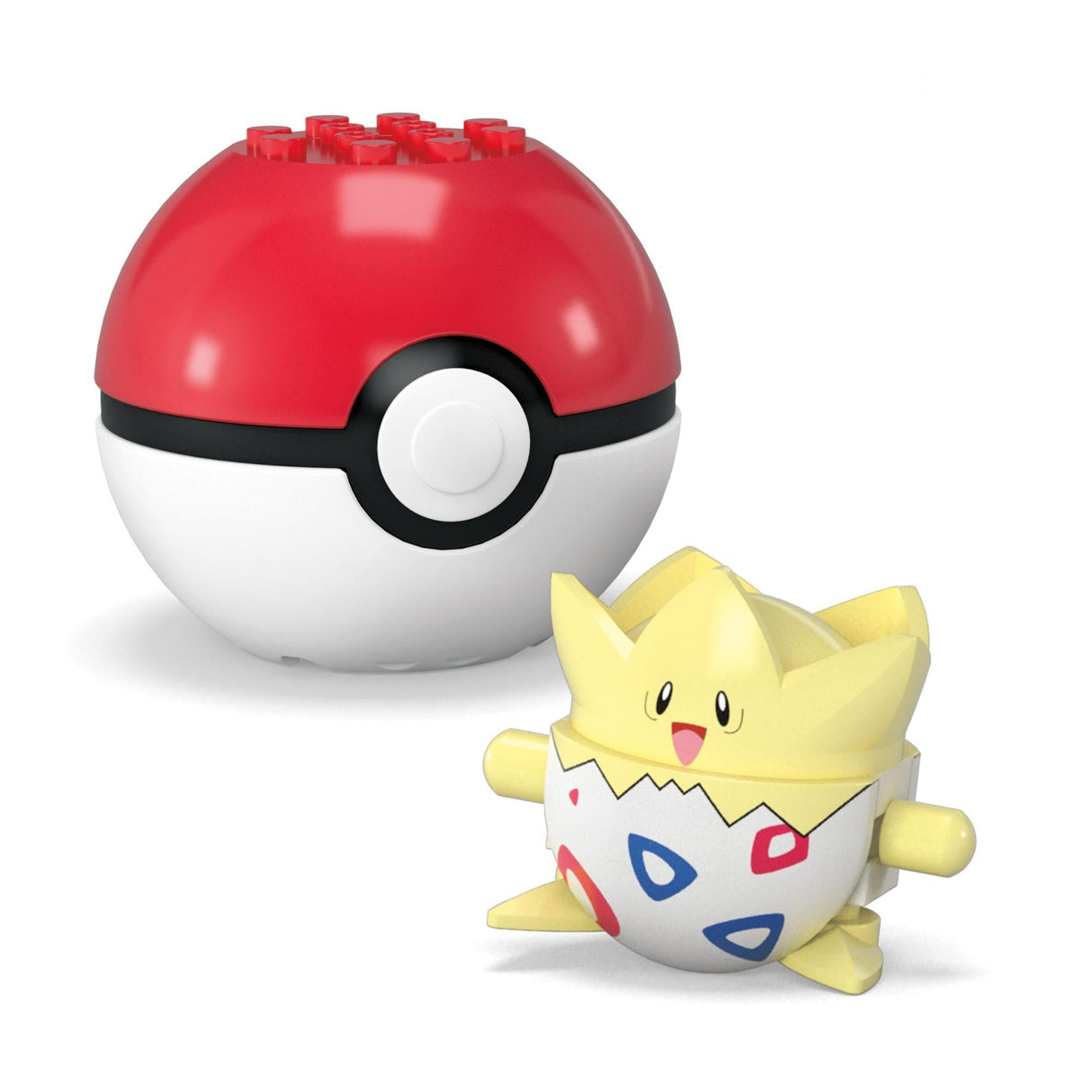 Pokémon - Poké Ball 2-Pack Building Set with 2 Figures, 41 Pieces (JCT44) Mega Bloks