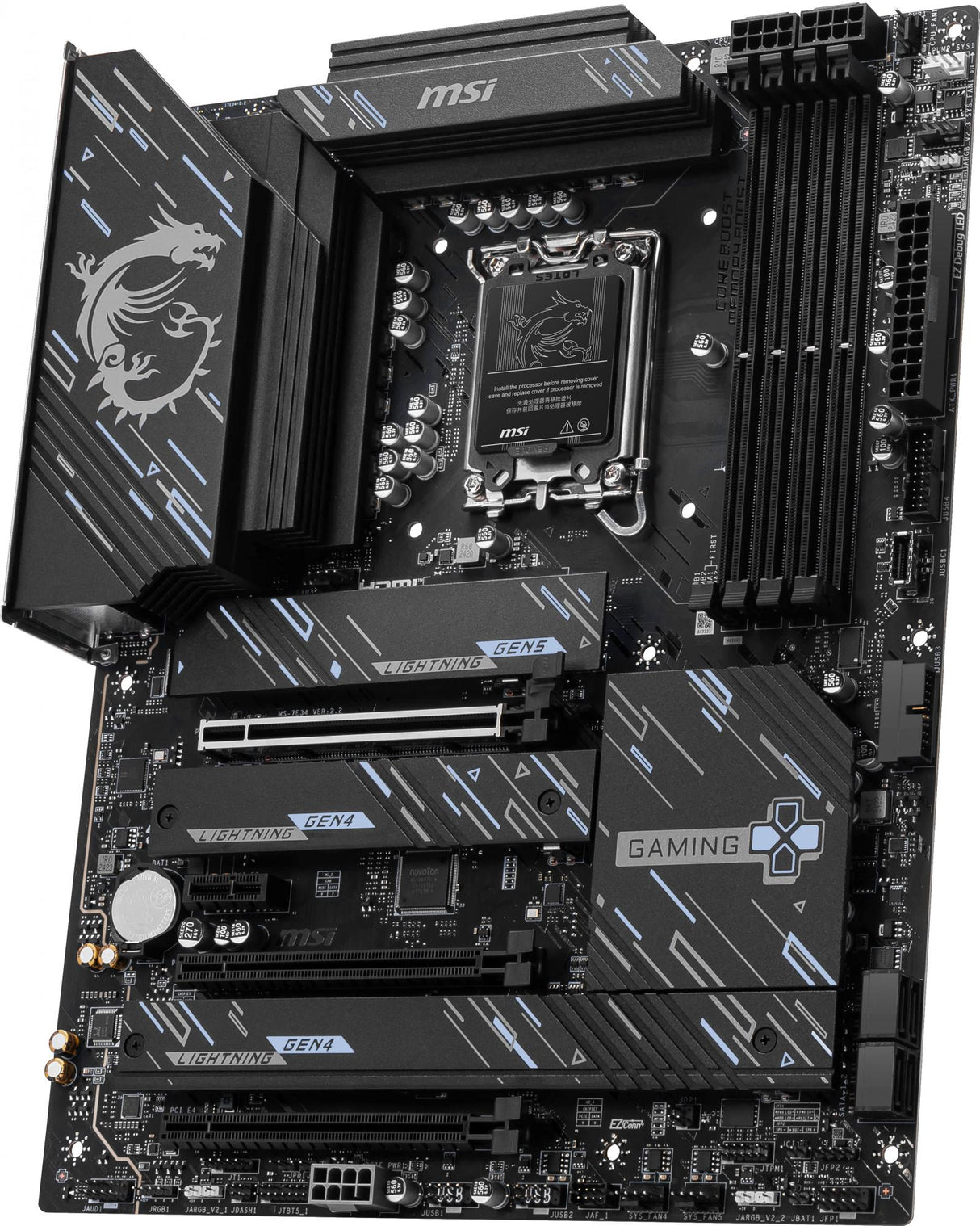 MSI Z890 GAMING PLUS WIFI ATX LGA1851-sockel Intel Z890
