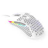 Xtrfy M4 RGB, Spelmus, Vit