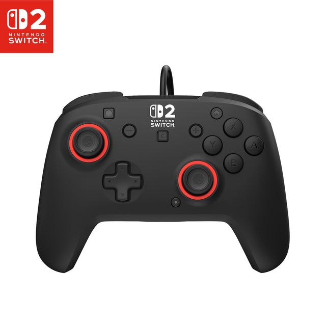 Turtle Beach Rematch Wired – Switch-controller – Sort – sort kablet controller forfra