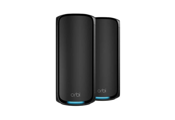 NETGEAR Orbi RBE972SB – Wi-Fi 7-mesh, 2-pak, sort
