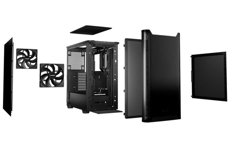 be quiet! PURE BASE 501 Black (black) Be quiet