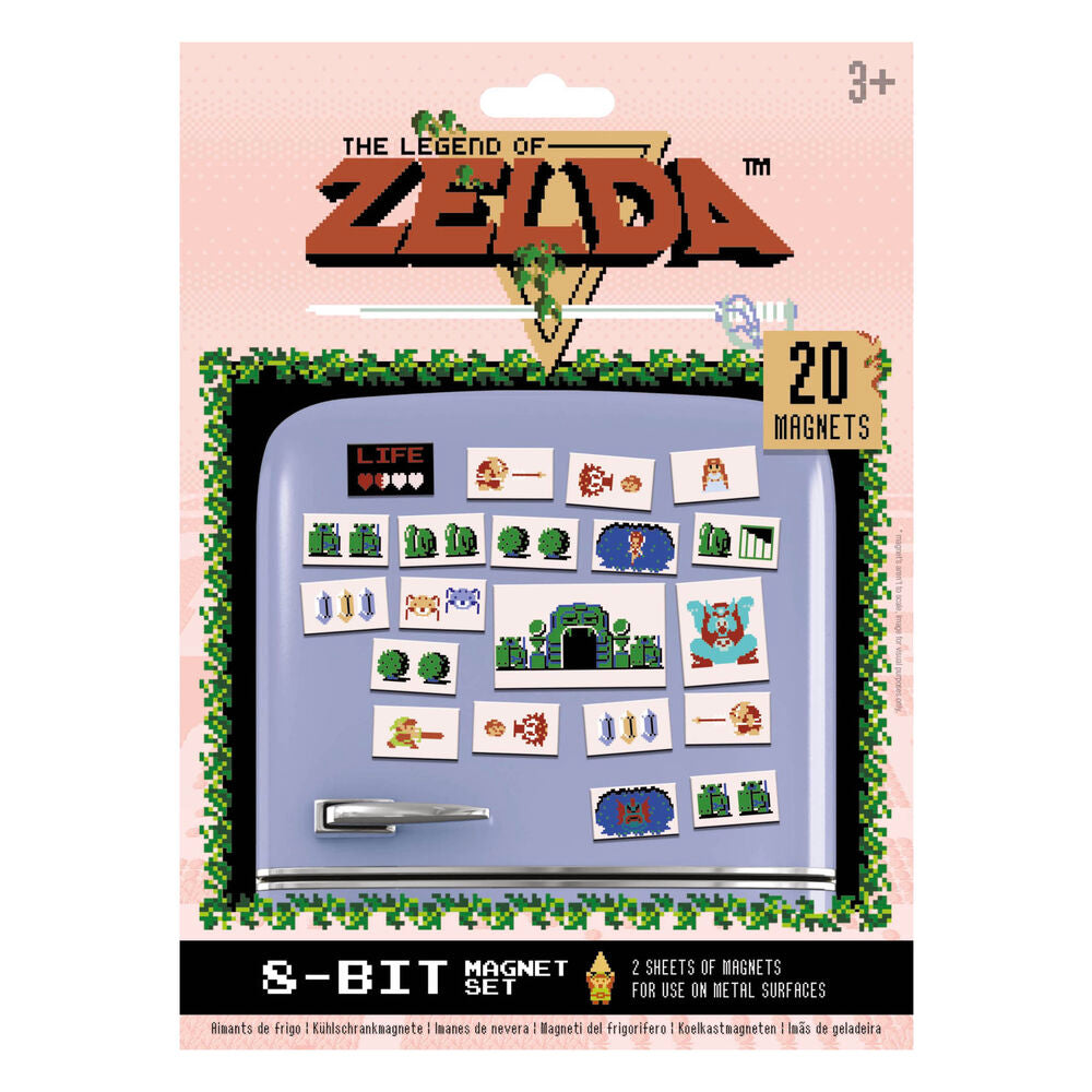 The Legend Of Zelda Magnetset