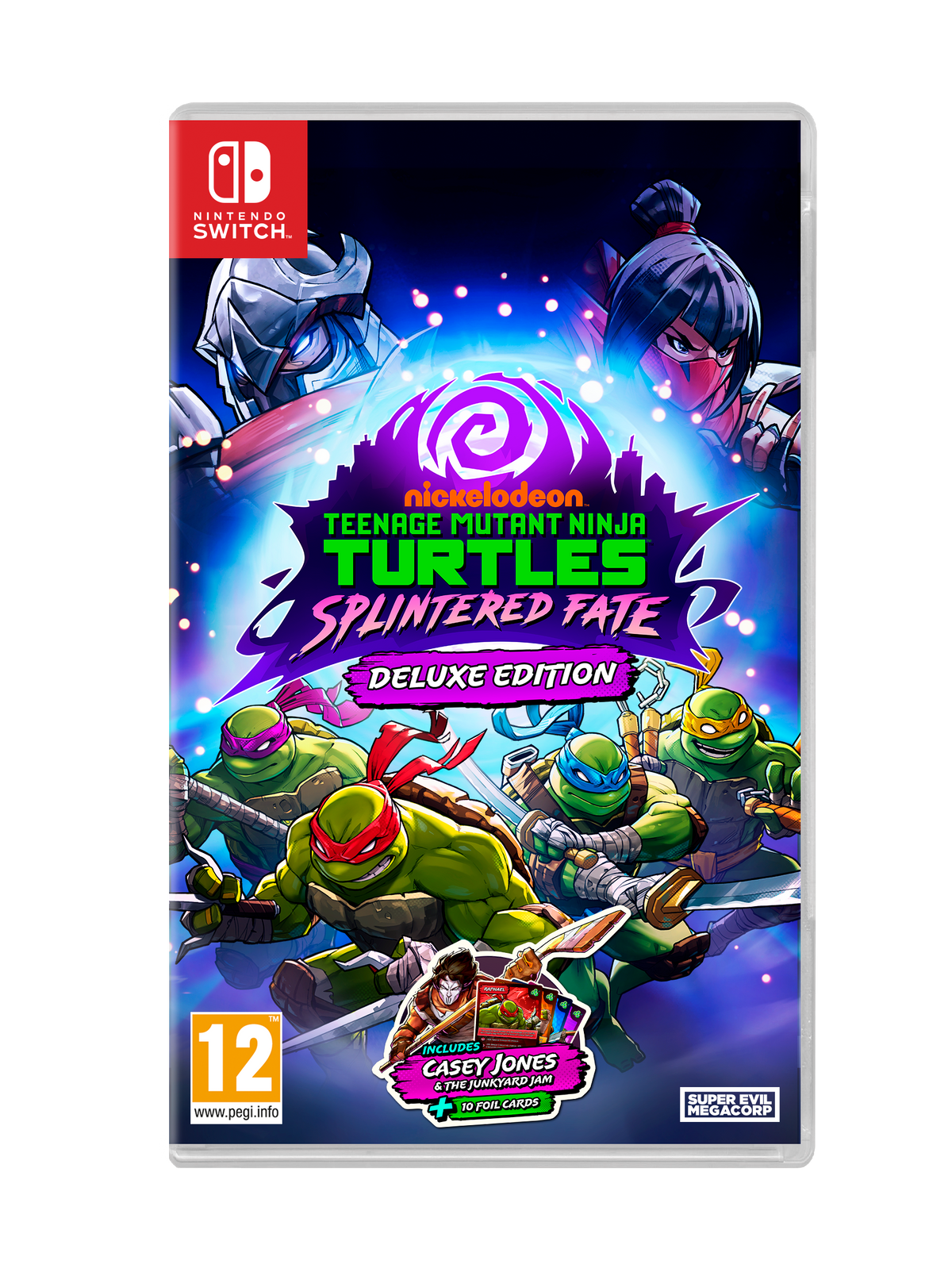 Teenage Mutant Ninja Turtles: Splintered Fate  (Deluxe Edition ) – Nintendo Switch – spilomslag