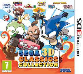 SEGA 3D Classics Collection Nintendo 3DS – 3DS-omslag