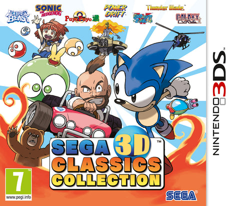 SEGA 3D Classics Collection Nintendo 3DS – 3DS-omslag