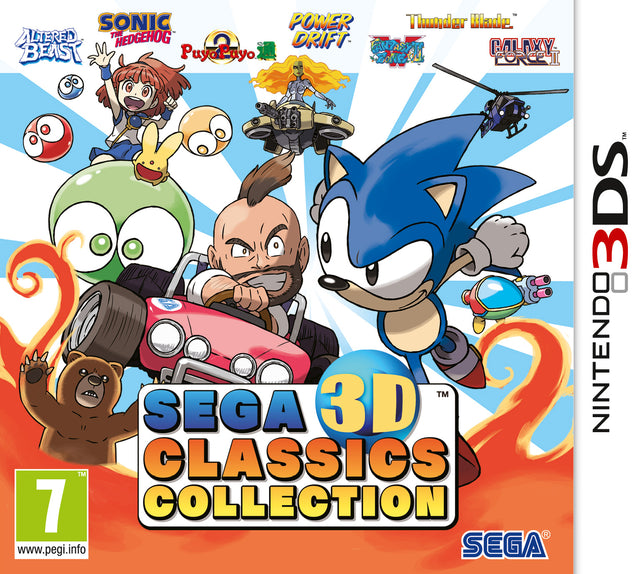 SEGA 3D Classics Collection Nintendo 3DS – 3DS-omslag