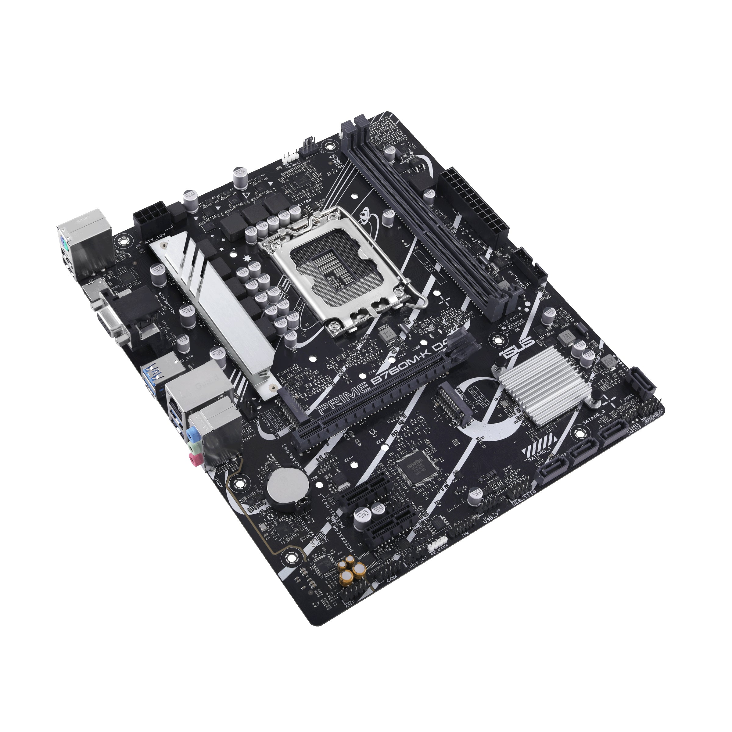 ASUS PRIME B760M-K D4 (mATX, B760, LGA 1700, DDR4)