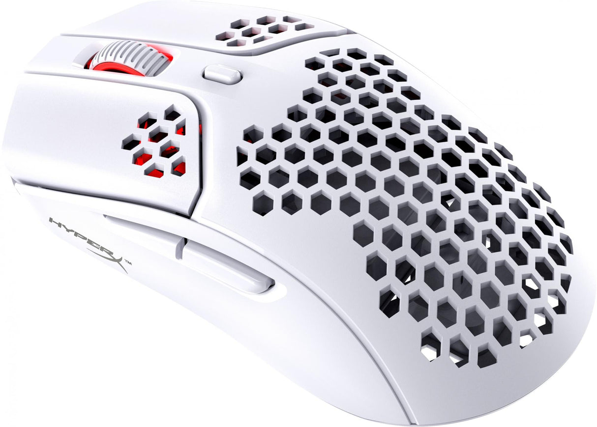 HyperX Pulsefire Haste Optical Wireless Rosa Vit