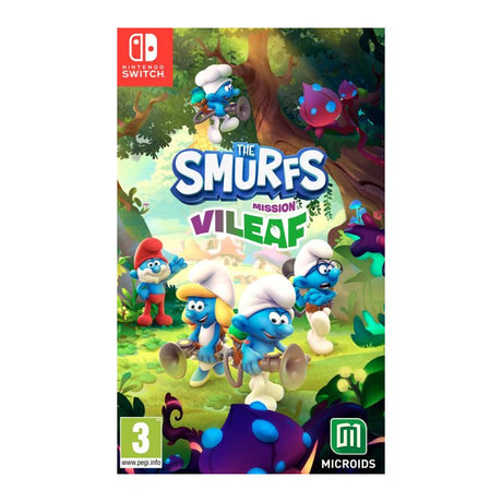 The Smurfs: Mission Vileaf – Nintendo Switch – produktbillede