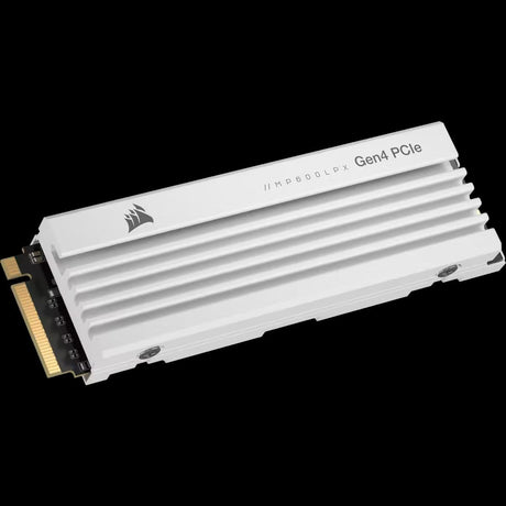 CORSAIR MP600 PRO LPX PCIe Gen4 x4 NVMe M.2 SSD - 4TB - White Corsair