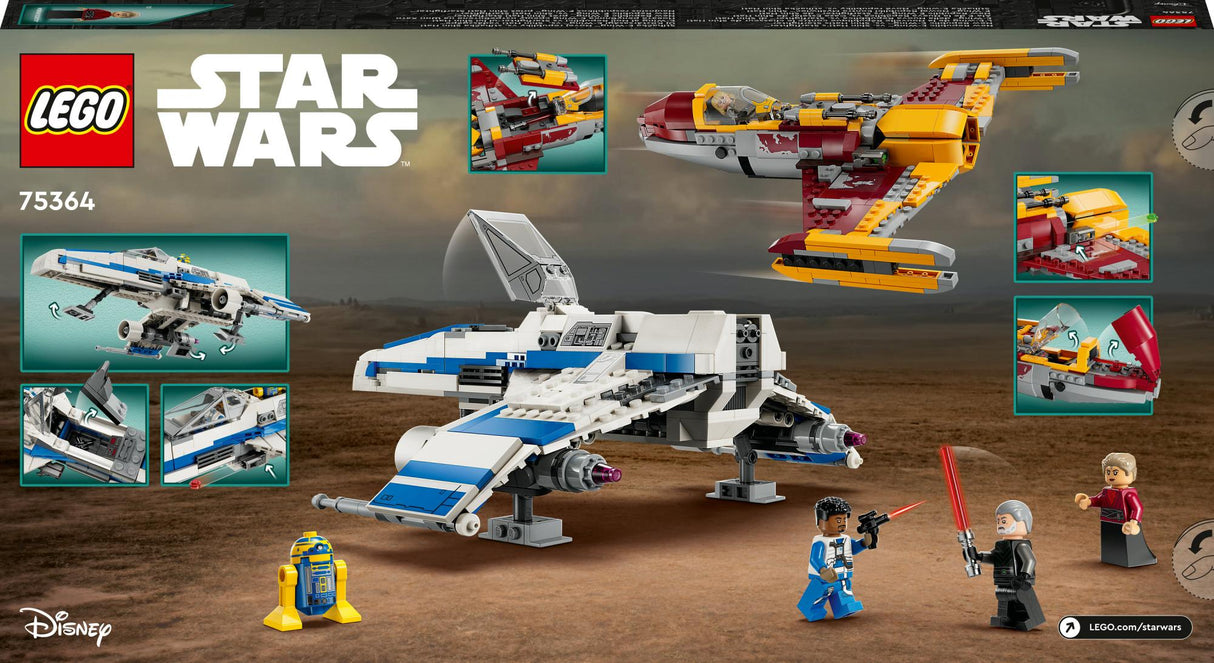 LEGO Star Wars - New Republic E-Wing™ Vs. Shin Hati&#039;s Starfighter™ (75364)