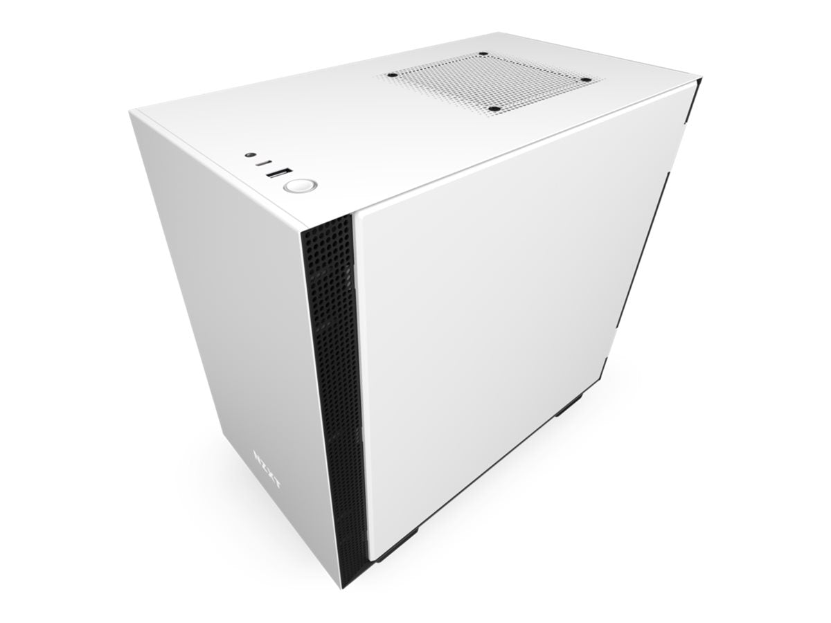 NZXT H-serien H210 Tower Mini ITX Svart/Vit