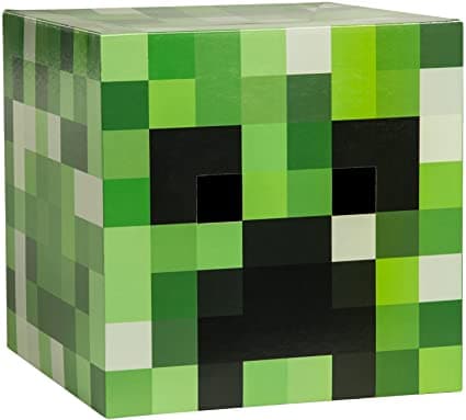 Minecraft Creeper Cardboard Head