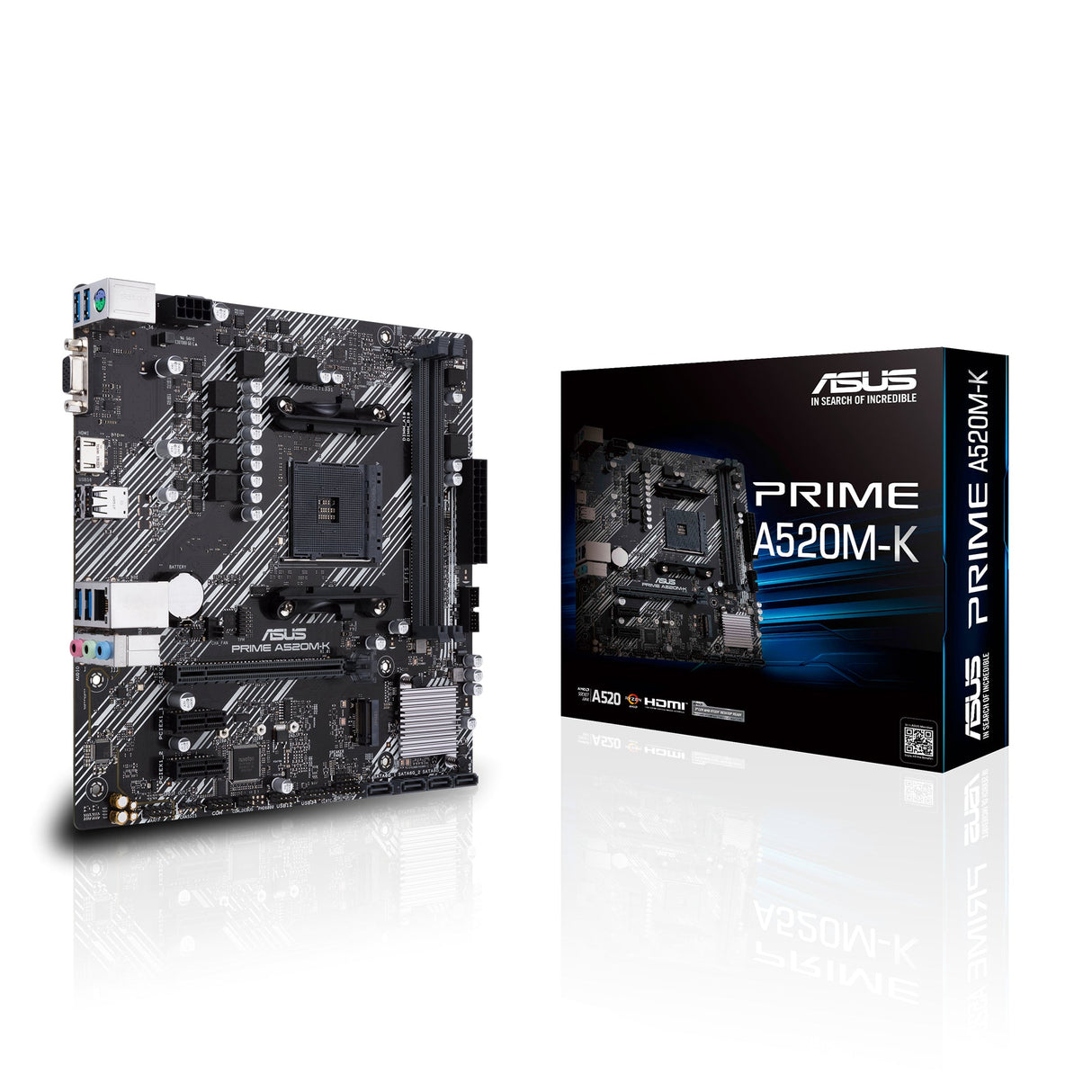 ASUS PRIME A520M-K (mATX, A520, AM4)