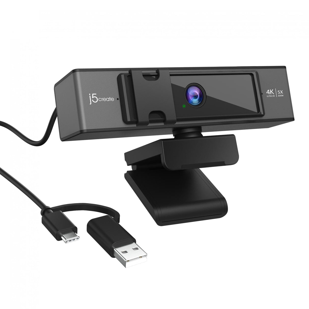 J5 USB 4K ULTRA HD WEBCAM 5X DIGITAL ZOOM RC