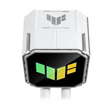 ASUS TUF Gaming LC III 360 ARGB – pumpe set ovenfra med slanger