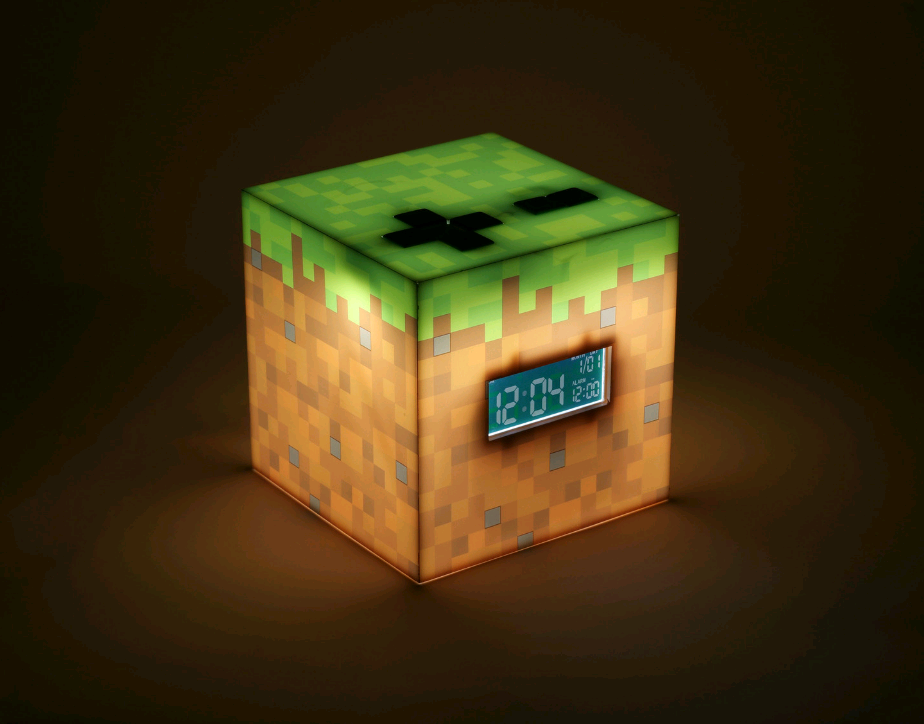 Minecraft Klocka Med Alarm