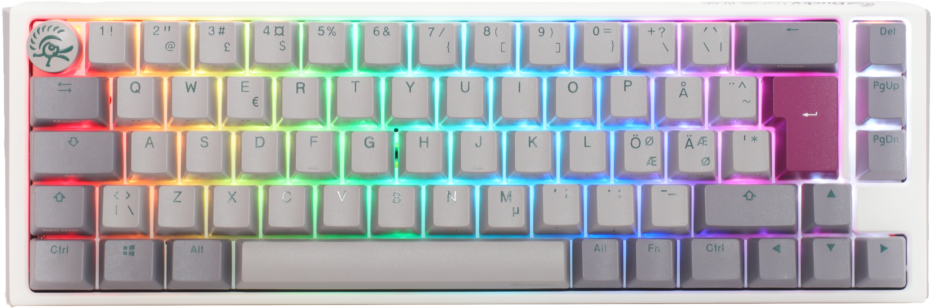 Ducky One 3 - Mist Nordic - SF 65% - Cherry Brown - RGB