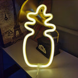 Geekd - Ananas Neonlampa