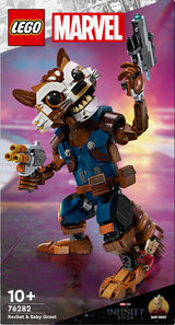 LEGO 76282 Marvel Super Heroes Raket &amp;amp; Baby Groot, Byggleksak