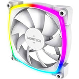 Montech AX120 PWM Vit - 120mm ARGB