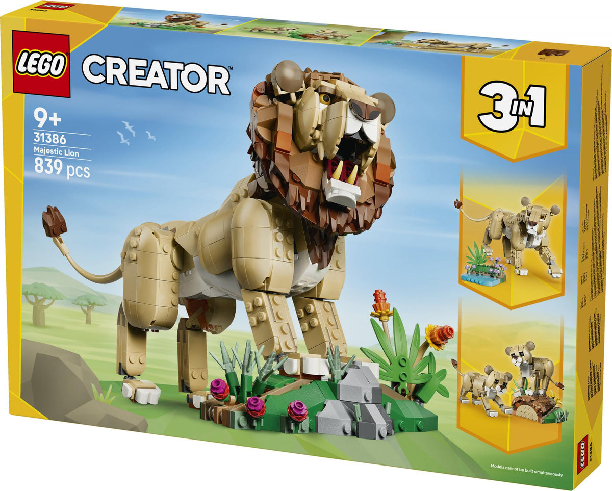 LEGO - LEGO Creator - Wild Animals: Majestic Lion (31386) LEGO