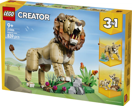 LEGO - LEGO Creator - Wild Animals: Majestic Lion (31386) LEGO
