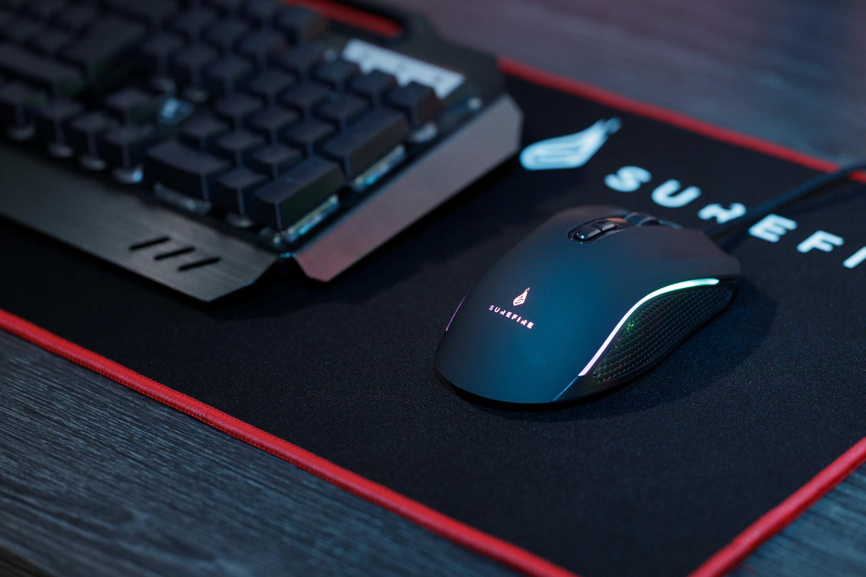 SUREFIRE - Hawk Claw Gaming 7-knappsmus RGB